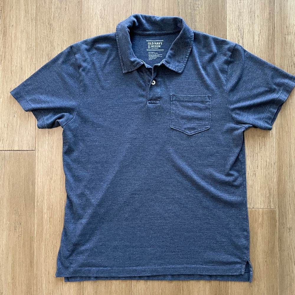 Old Navy men’s navy polo, size M
